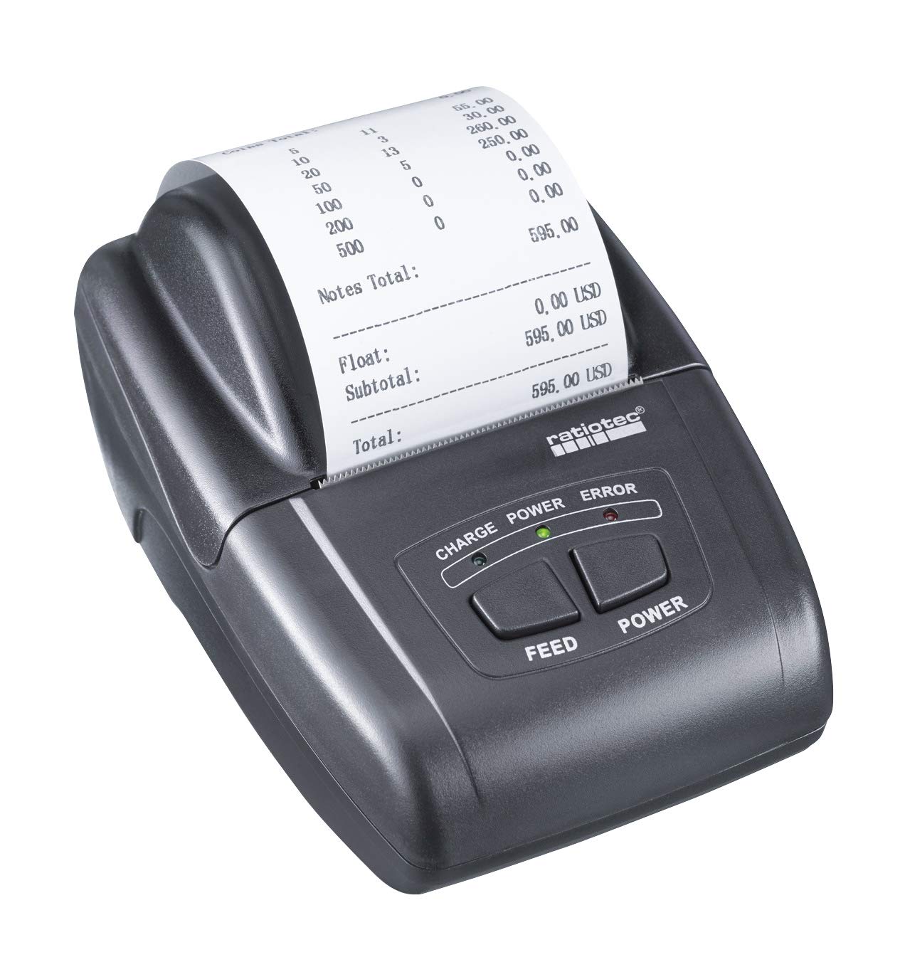 RTP 300 High-Speed Thermal Report Printer with Money Counting Function - Perfect for Retail, Banking & Cash Management Businesses