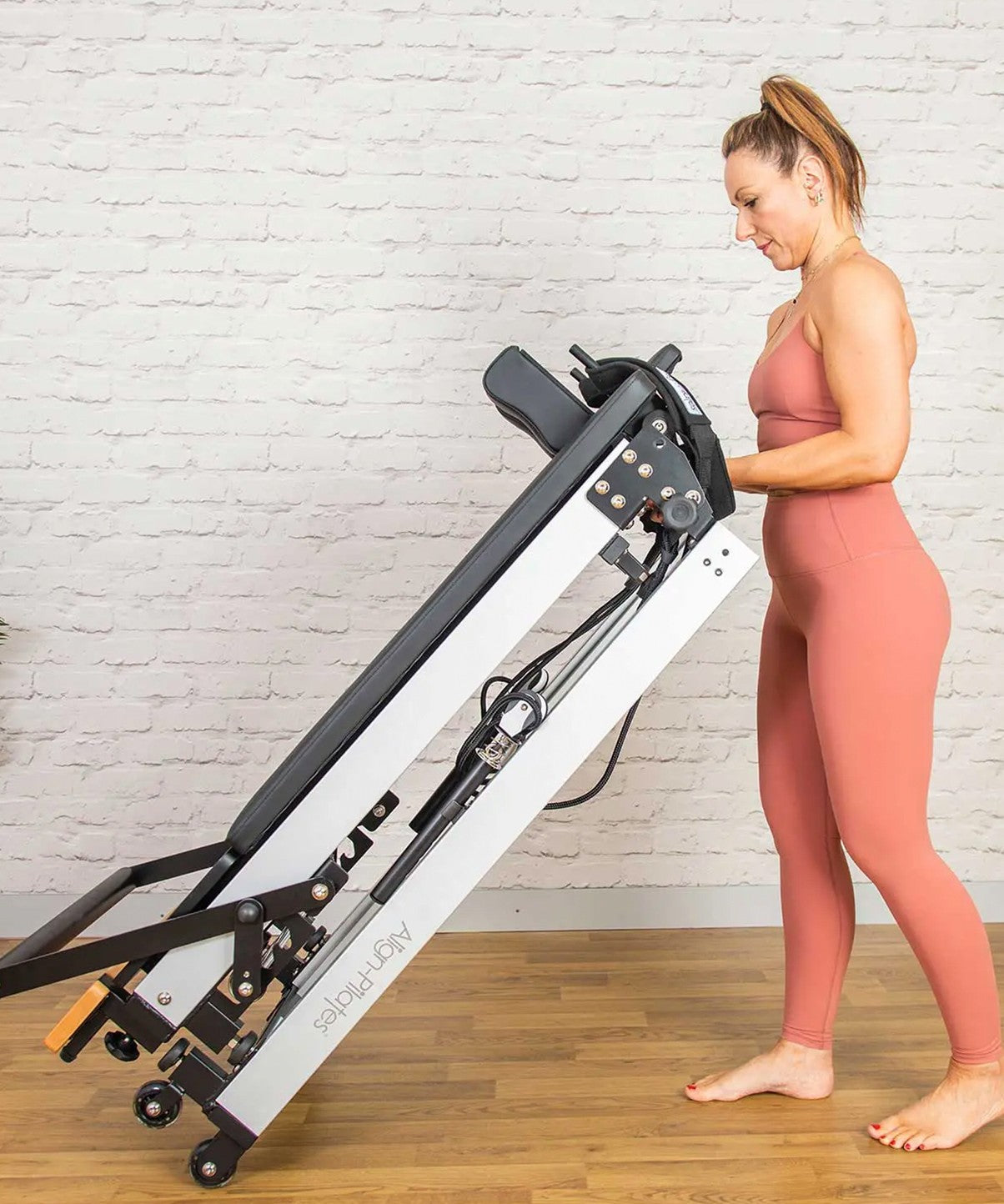 F3 Folding Pilates Reformer Machine for Home Workouts - Compact & Portable Exercise Equipment for Yoga, Stretching & Core Training