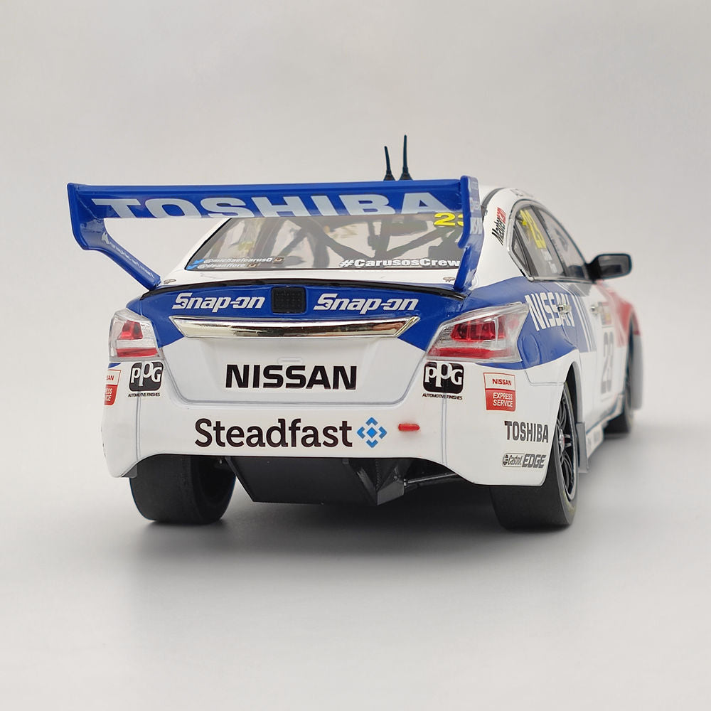 1/18 Scale Apex Nissan Altima Motorsport #23 Caruso/Fiore 2015 Bathurst 1000 Limited Edition Diecast Model Car - AD80812 - Collectible Racing Replica for Display & Enthusiasts
