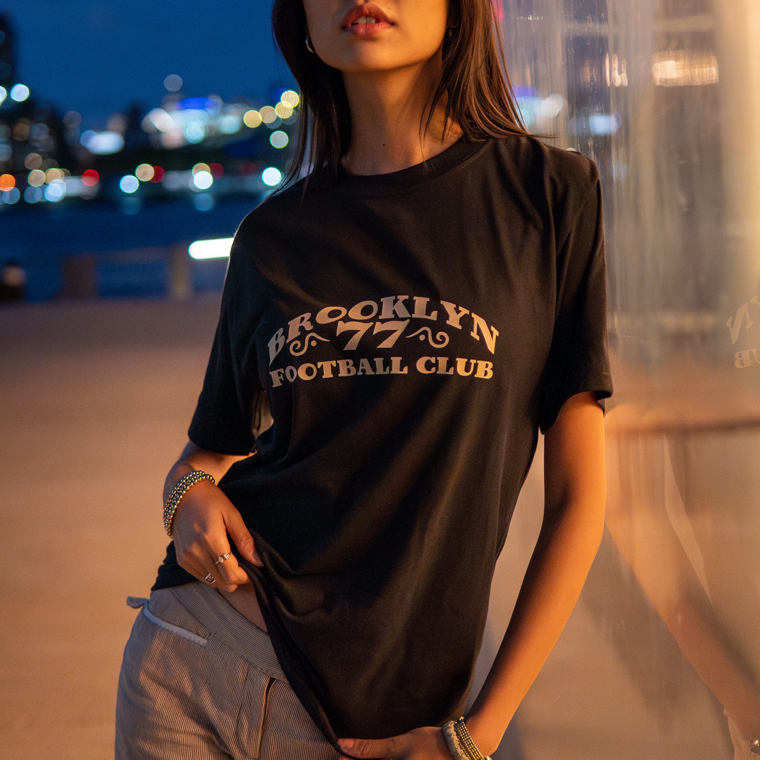 Brooklyn FC Maimonides Park Retro Black T-Shirt | Vintage Soccer Fan Apparel | Perfect for Game Day & Casual Wear
