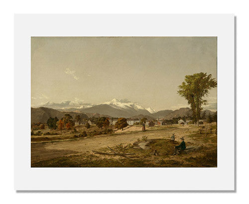 David Johnson White Mountains Art Print - Stunning Landscape from North Conway, New Hampshire - Perfect for Home & Office Wall Decor