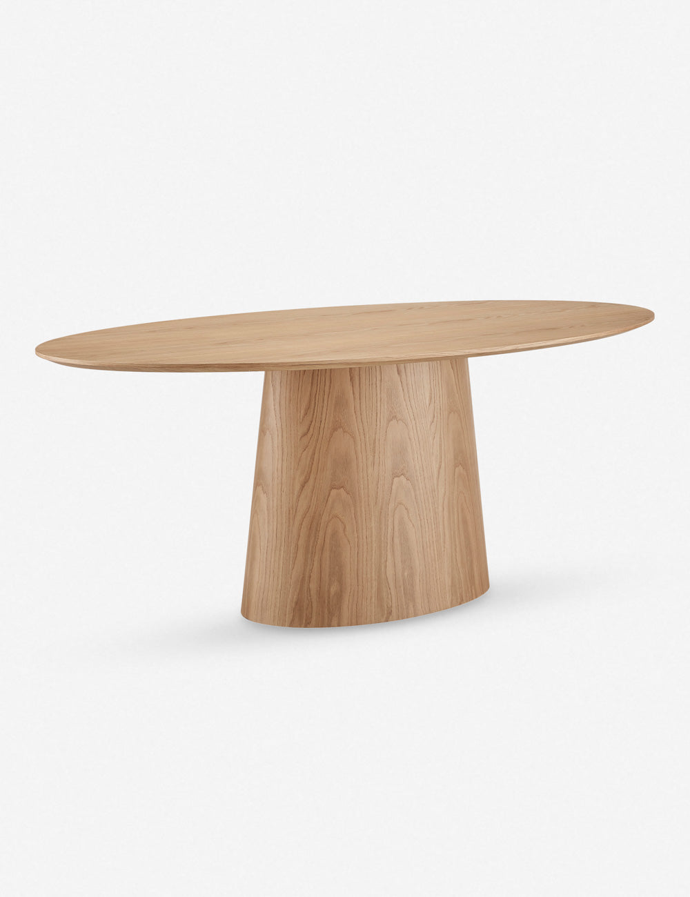 Beth Oval Dining Table - Modern Wooden Oval Shape Dining Table for 6 - Perfect for Family Gatherings & Dinner Parties
