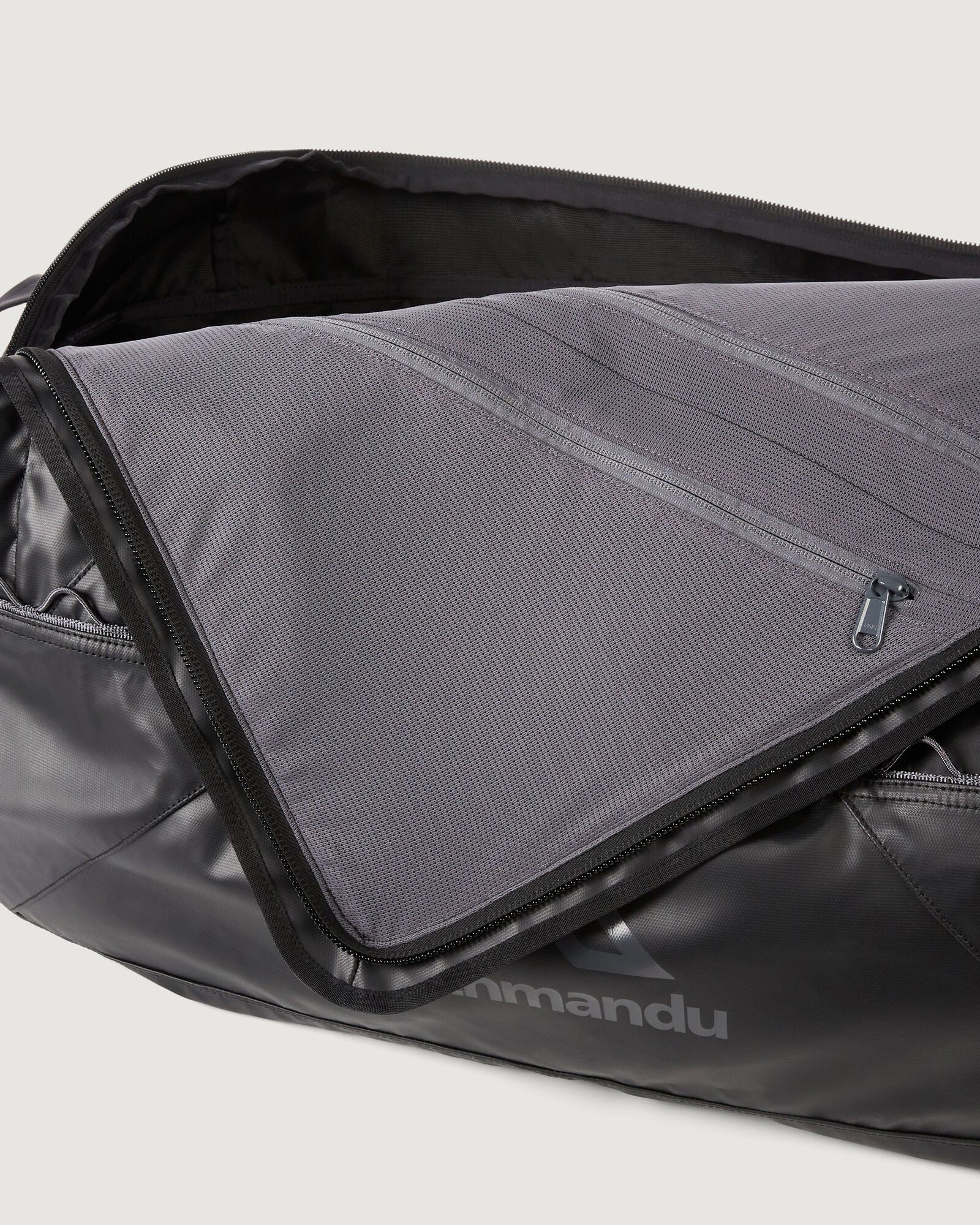 Indus Duffel 90L Black - Large Travel Duffle Bag for Camping, Gym & Weekend Getaways - Waterproof Carry-On Luggage