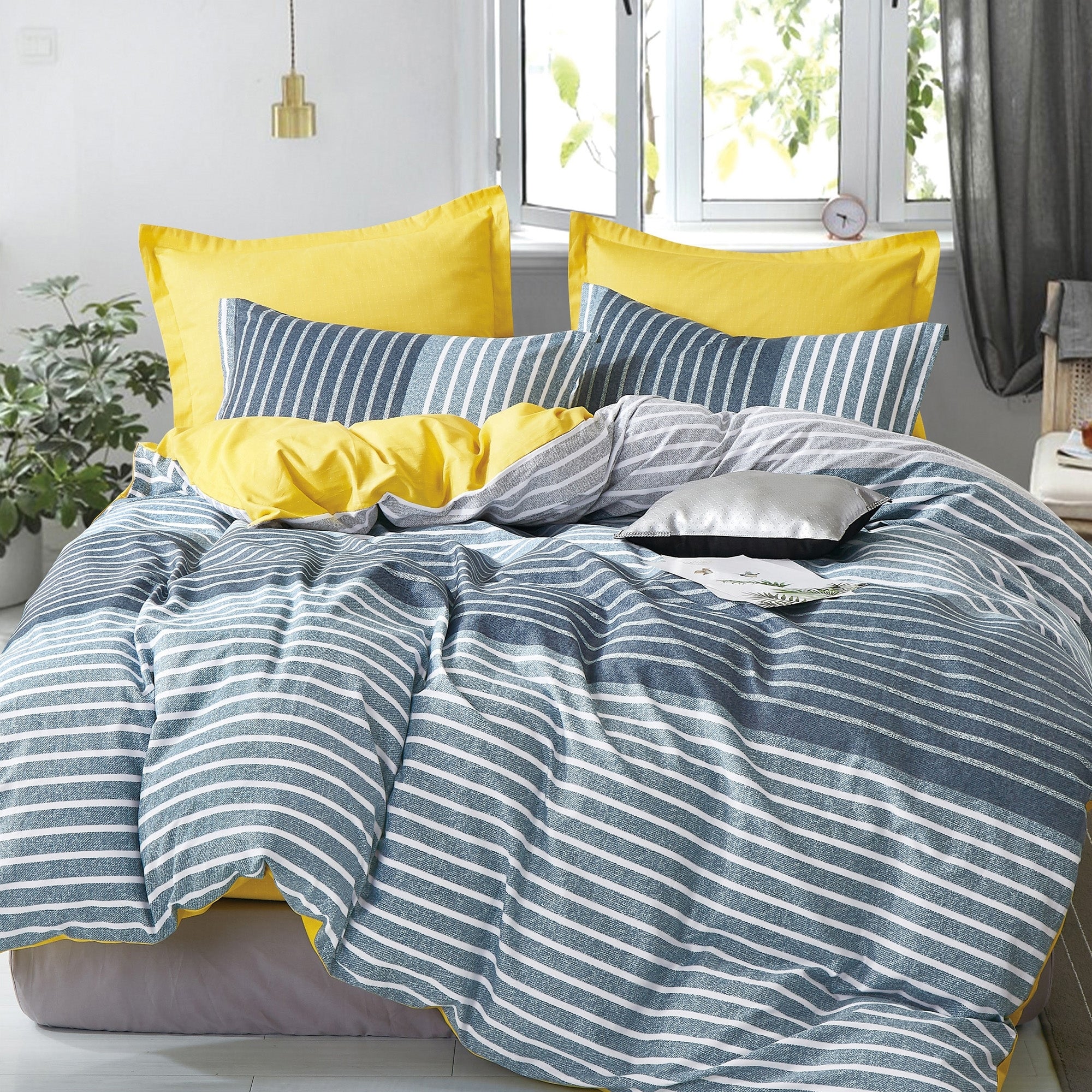 Ardor Finley Quilt Cover Set - Soft & Breathable Bedding Set with Premium Cotton Fabric for Ultimate Comfort | Perfect for Master Bedroom, Guest Room & Cozy Home Decor
