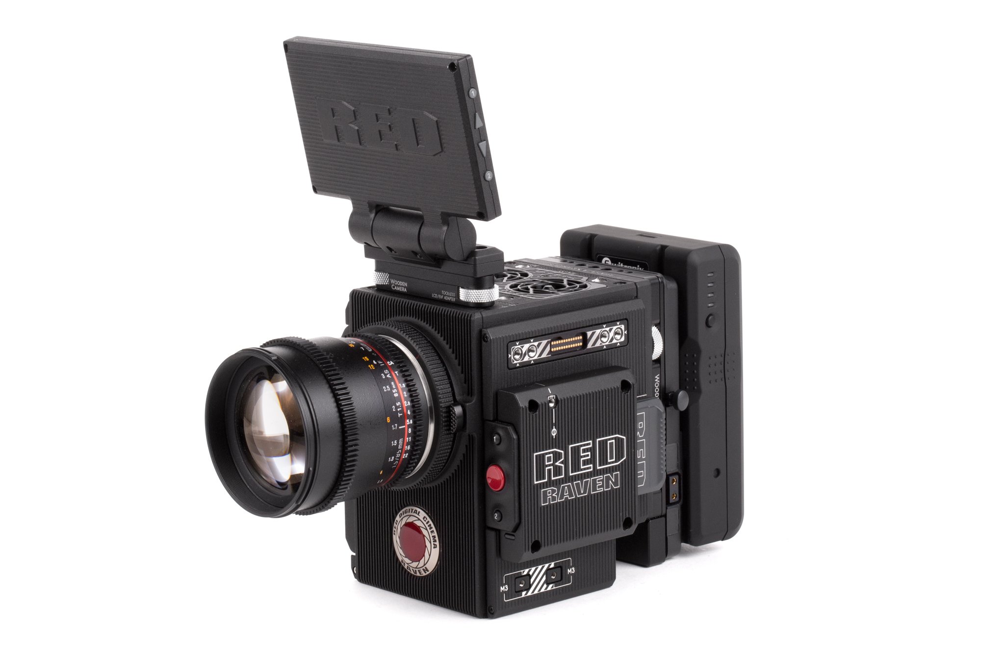 Tool-Less LCD/EVF Mount Adapter for RED Weapon & Scarlet-W/Raven Cameras - Secure Quick-Release Bracket for On-Set Filmmaking & Studio Photography