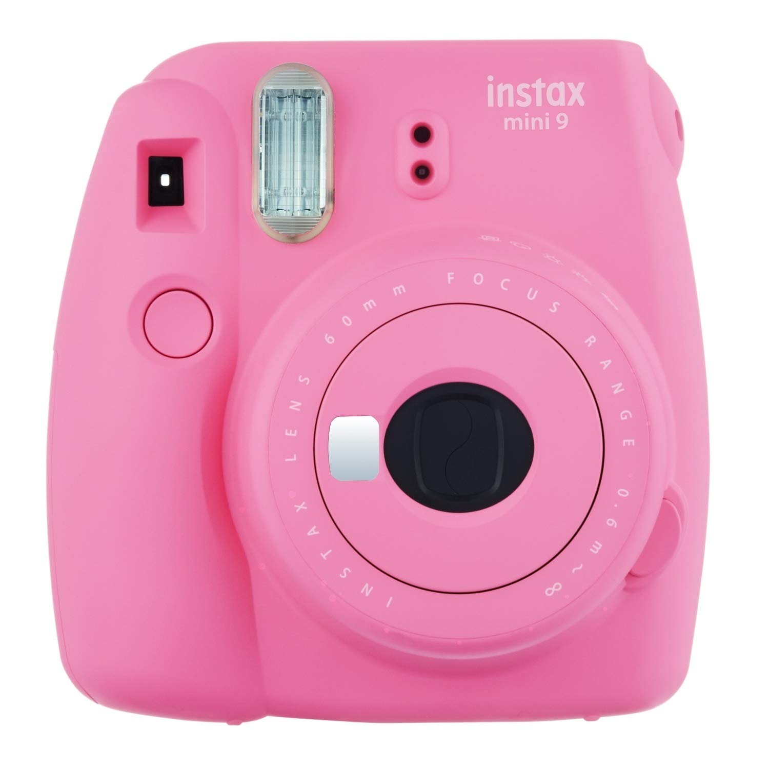 Fujifilm Instax Mini 9 Instant Camera - Flamingo Pink | Portable Instant Film Camera for Travel, Parties & Memories | Perfect Gift for Teens & Photography Lovers