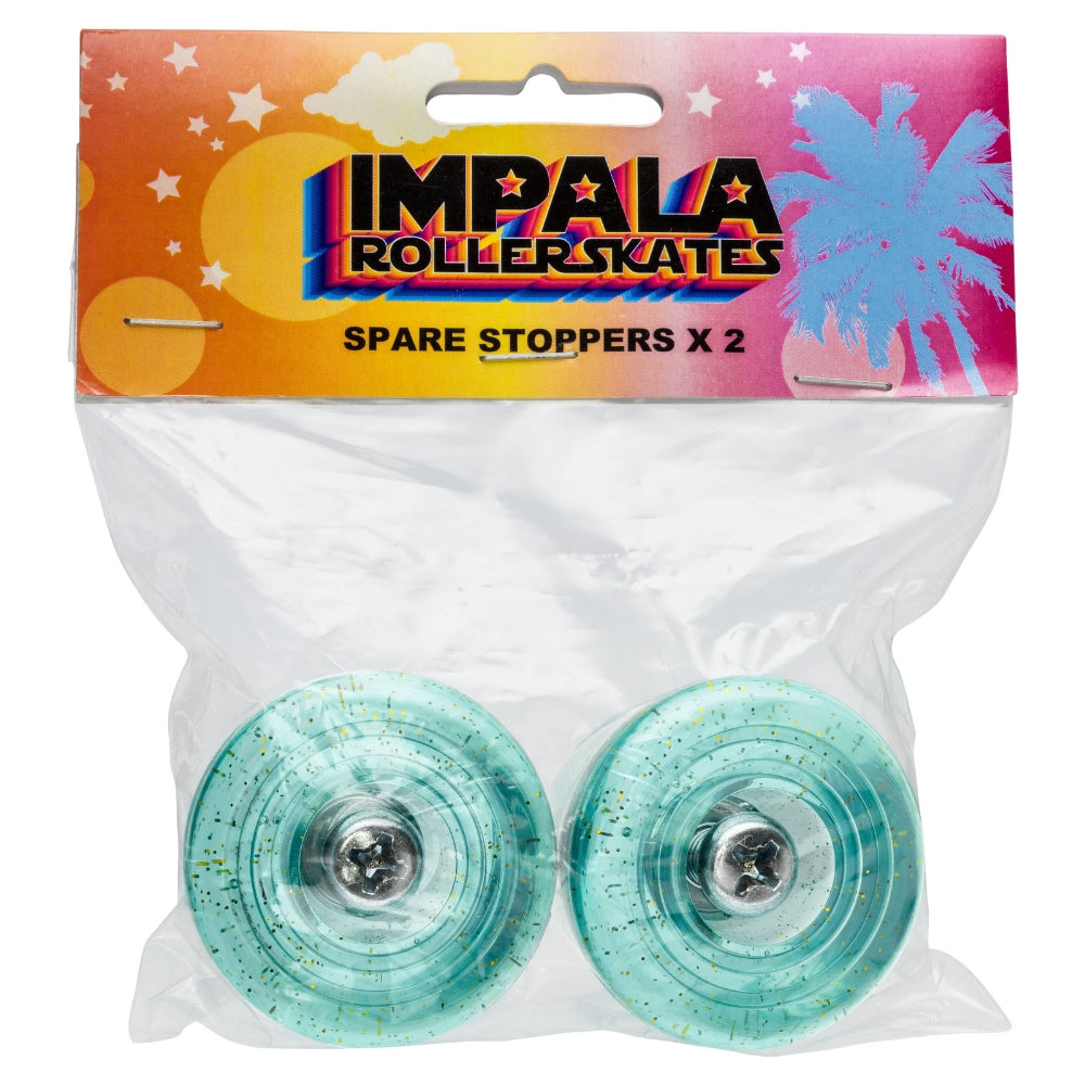 Impala Toe Stops Pair - High-Quality Roller Skate Toe Stops for Derby, Artistic Skating & Outdoor Use