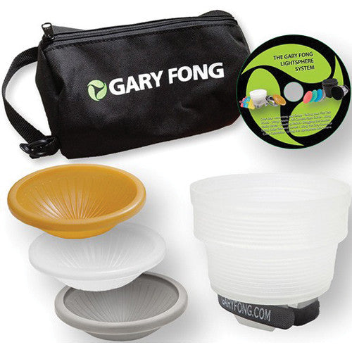 Gary Fong Lightsphere Collapsible Wedding & Event Lighting Kit - Professional Photography Lighting Diffuser for Portraits, Ceremonies & Indoor Events