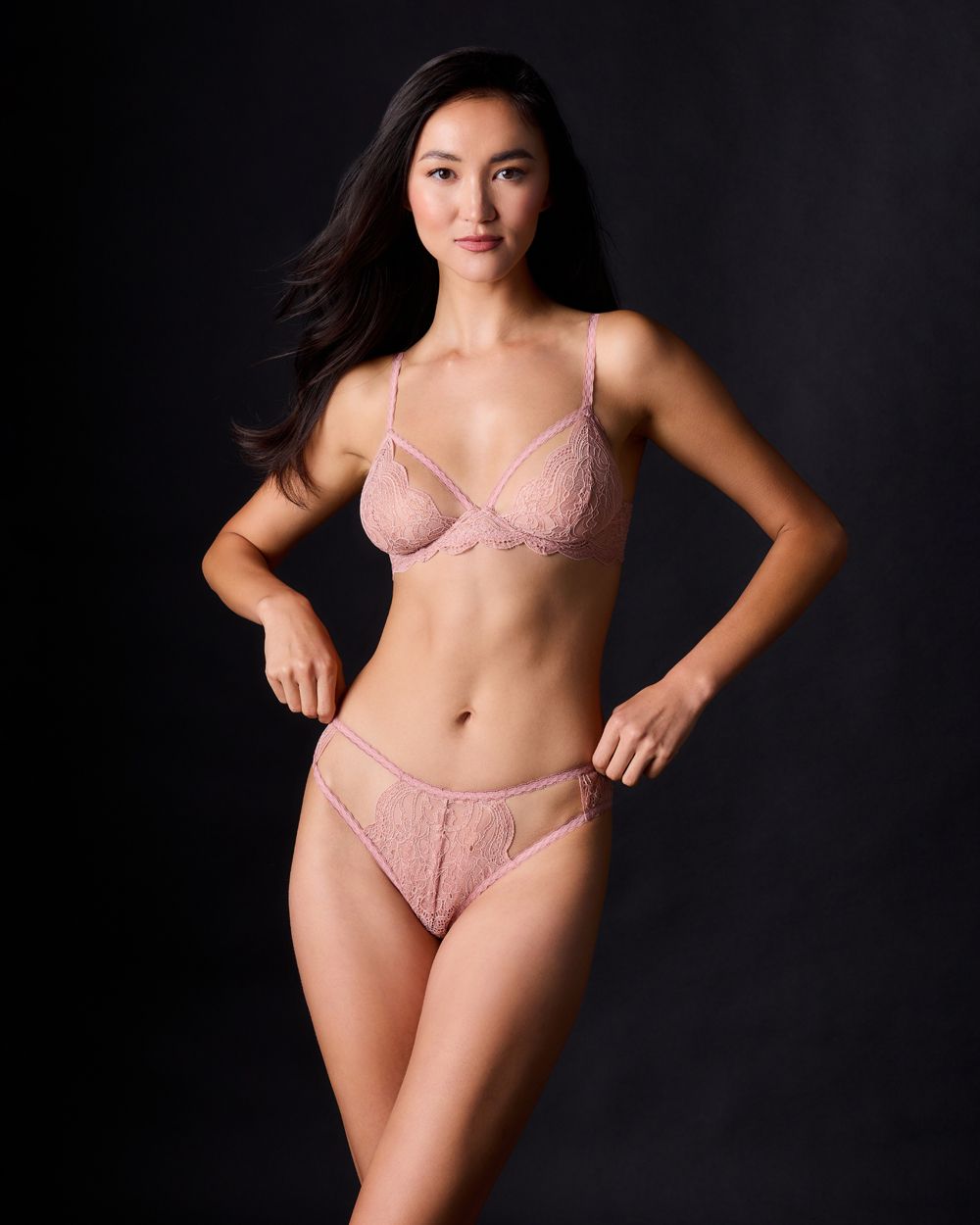 Anya Ouvert Bikini Set - Sexy High Waisted Two Piece Swimsuit for Women | Perfect for Beach Vacation, Pool Party & Summer Getaways