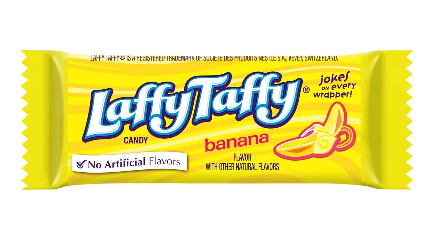 Laffy Taffy Bulk Candy - 1 LB Assorted Flavors (Cherry, Banana, Sour Apple) - Chewy Taffy Candy for Parties, Piñatas, Halloween, Easter & Office Treats - Bulk Candy for Kids & Adults