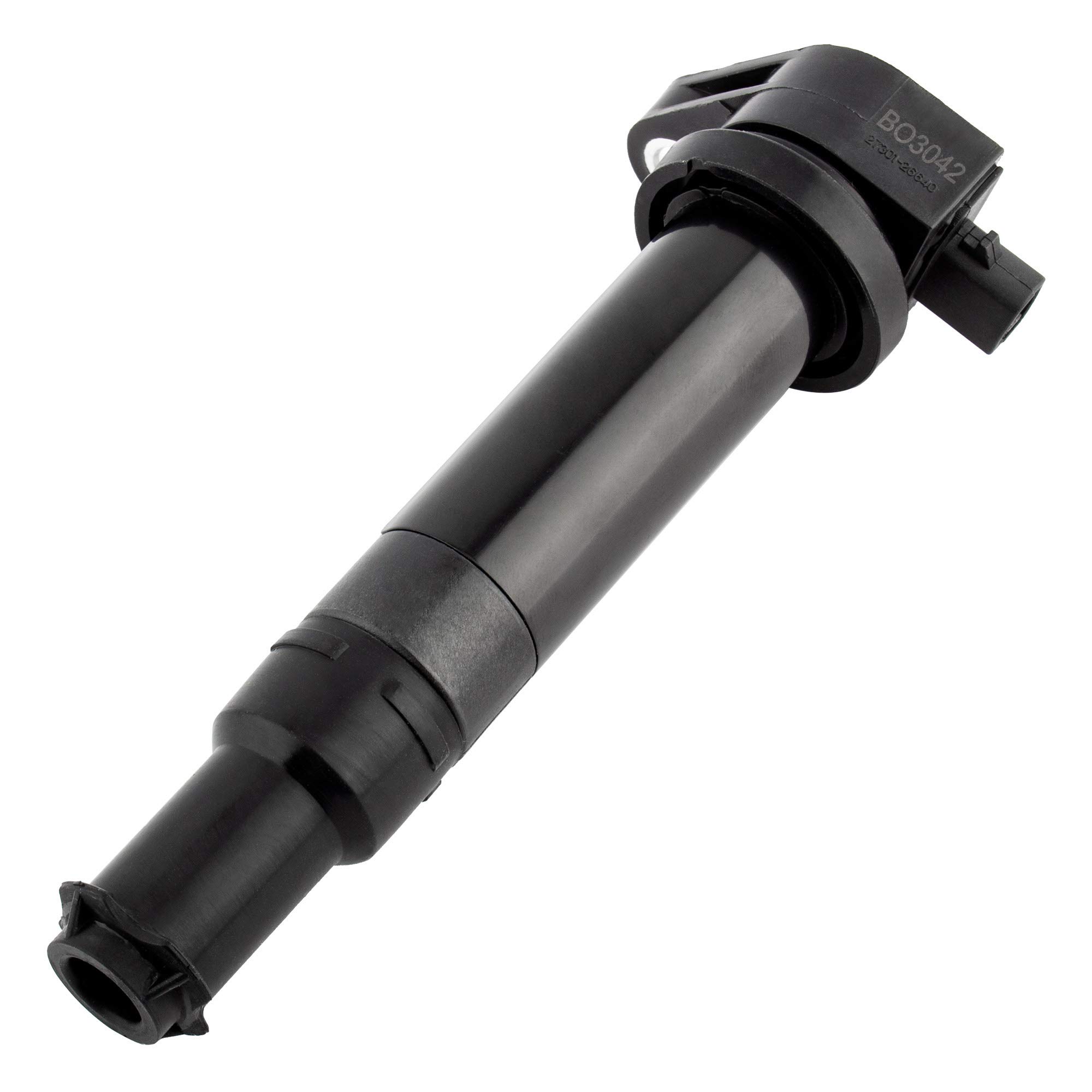 BOXI Engine Ignition Coil Packs - Compatible with Hyundai Accent & Kia Rio/Rio5 2006-2011 1.6L - Replacement for UF-499, 27301-26640, C1543, 673-8308 (4-Piece Set) - Improve Engine Performance & Fuel Efficiency for Smooth Driving