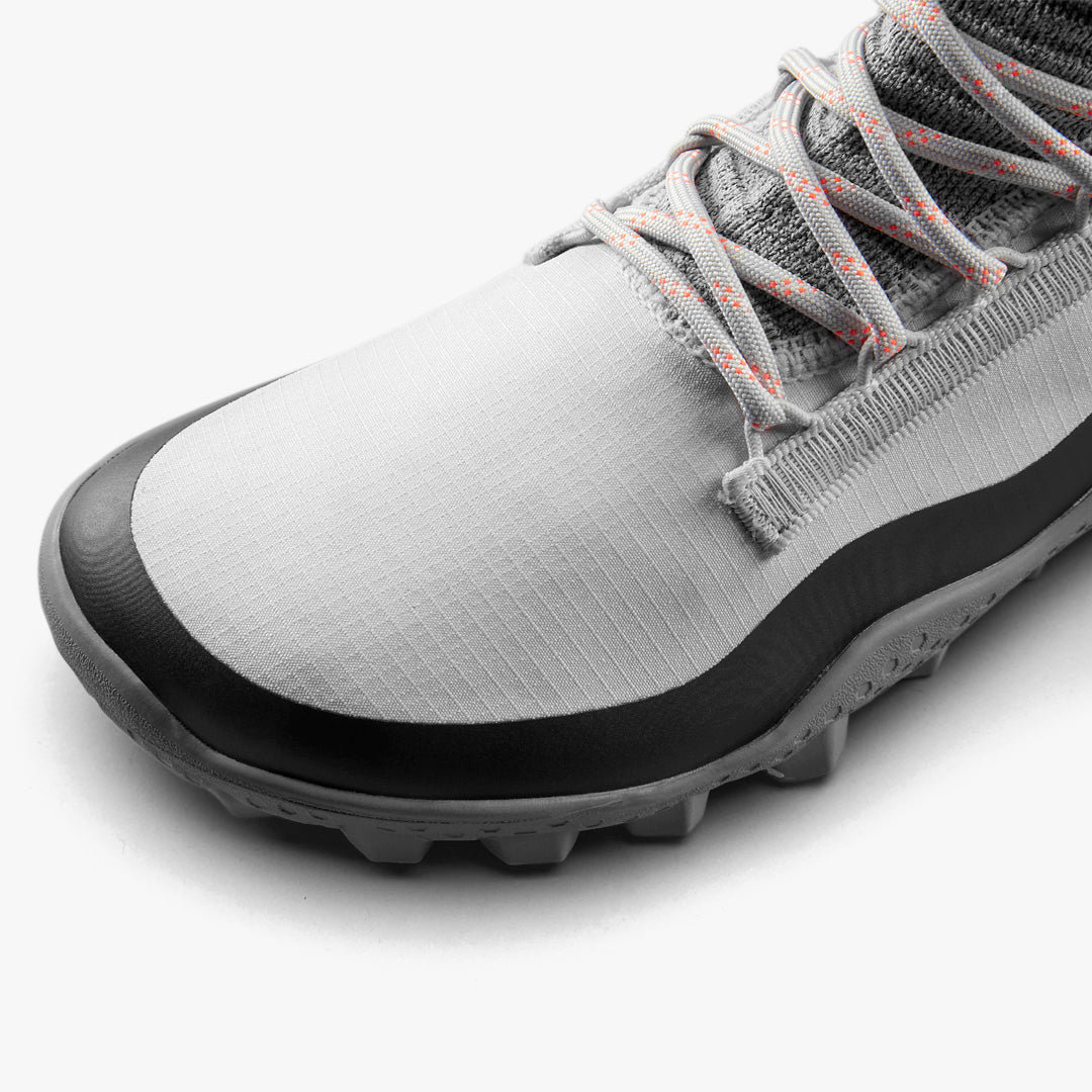 Vivobarefoot Men's Magna Lite WR SG Waterproof Hiking Shoes - Lunar Rock | Lightweight & Durable for Outdoor Adventures, Trail Running & Travel