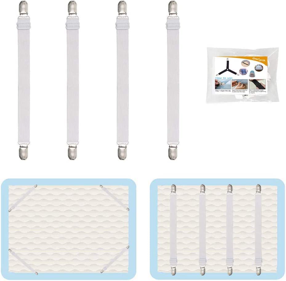 4pcs White