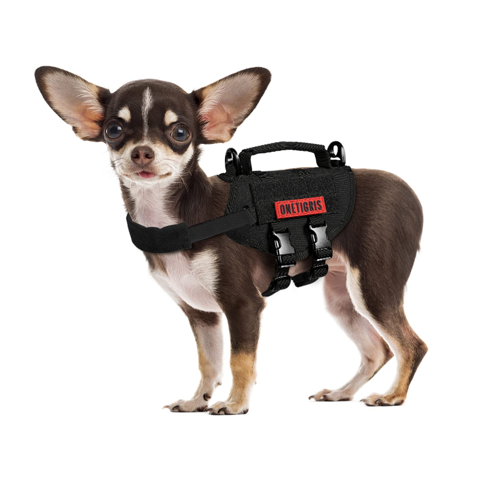 XXS No-Pull Puppy Harness with Handle - Adjustable Small Dog Harness for Tiny Breeds & Cats | Perfect for Walking, Training & Outdoor Adventures