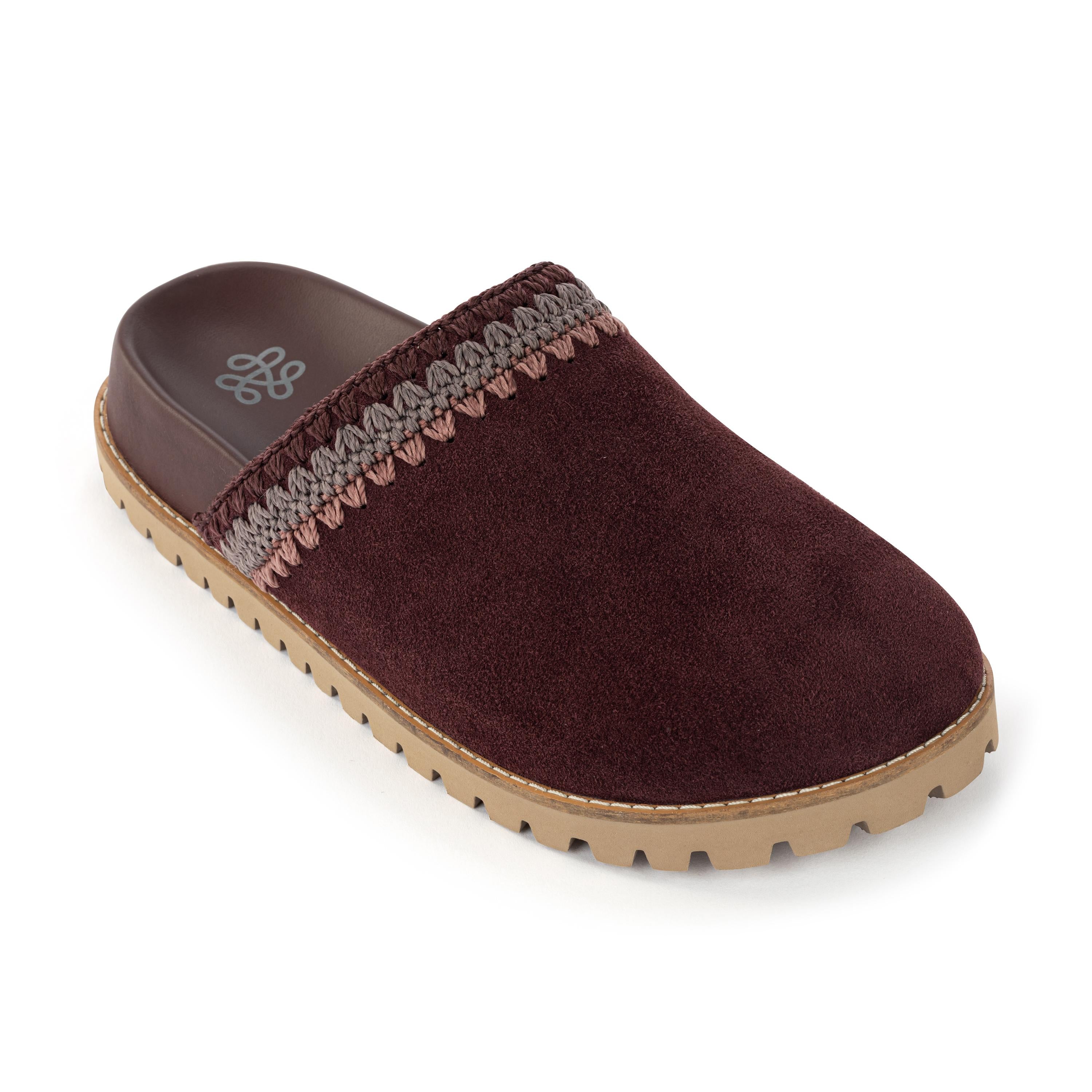 Bolinas Leather Lug Sole Clog - Comfortable Slip-Resistant Shoes for Women & Men - Perfect for Casual Wear, Outdoor Activities & Home Use