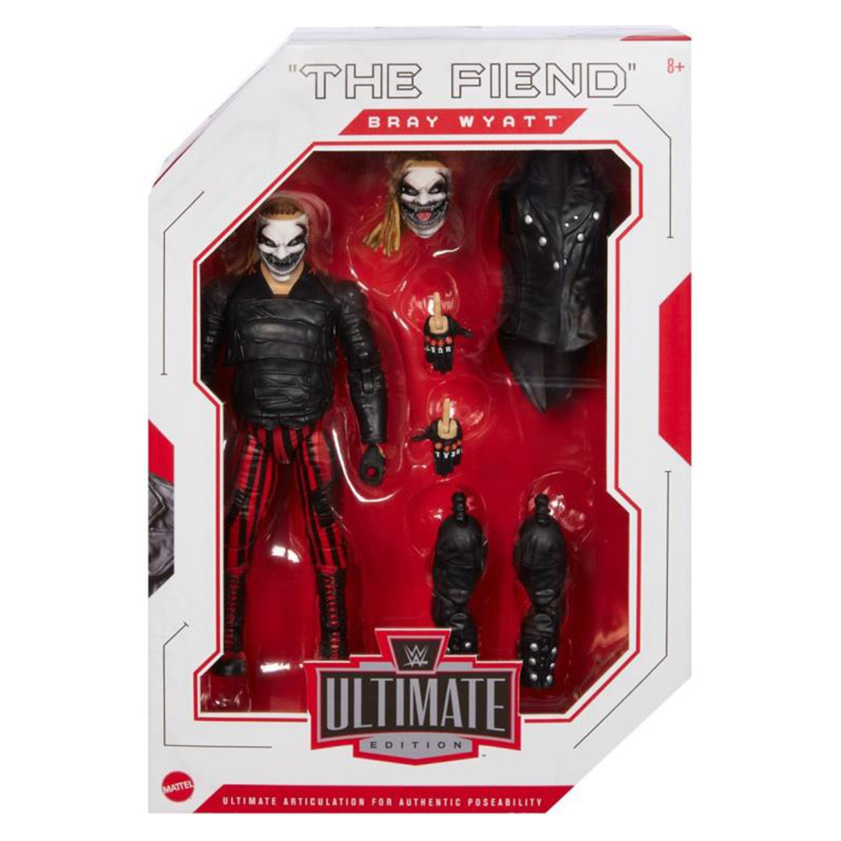 WWE Ultimate Edition The Fiend Action Figure - Collectible Wrestling Toy for Fans, Halloween Cosplay & Display Decor