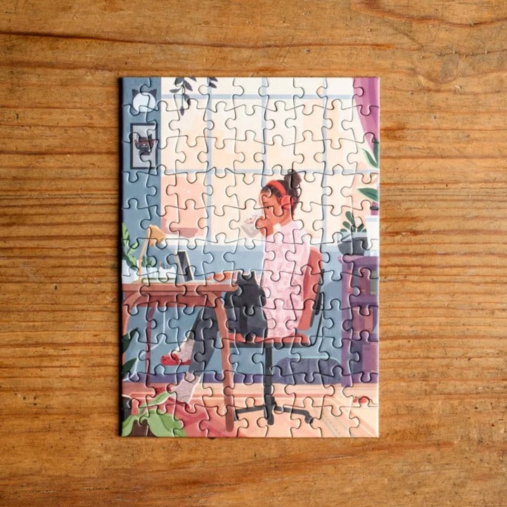 99 Piece Jigsaw Puzzle for Adults - Coworkers Office Theme - Perfect for Team Building, Stress Relief & Home Decor