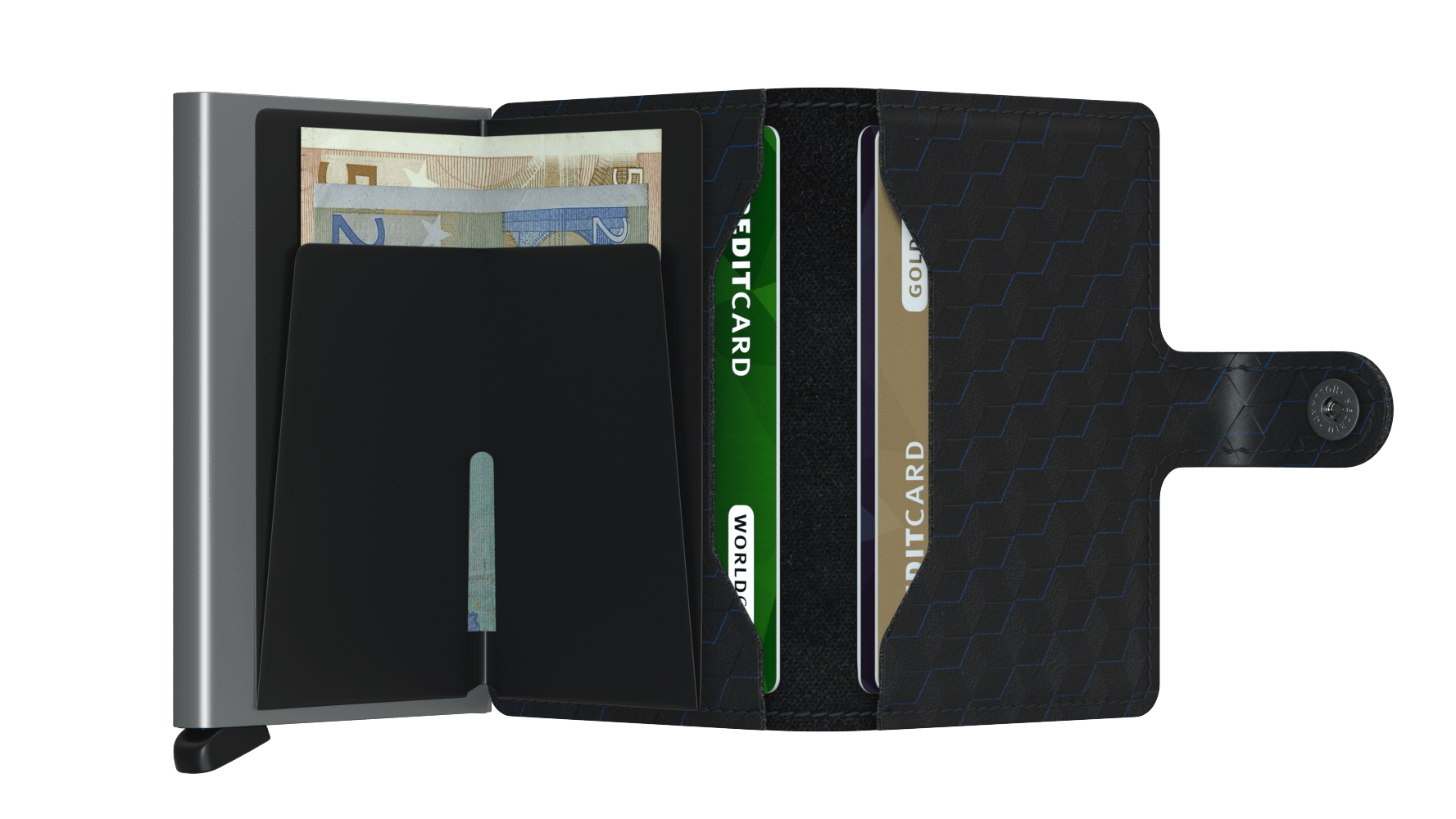 SECRID RFID Blocking Mini Wallet with Card Holder - Slim & Compact for Travel, Business & Everyday Use
