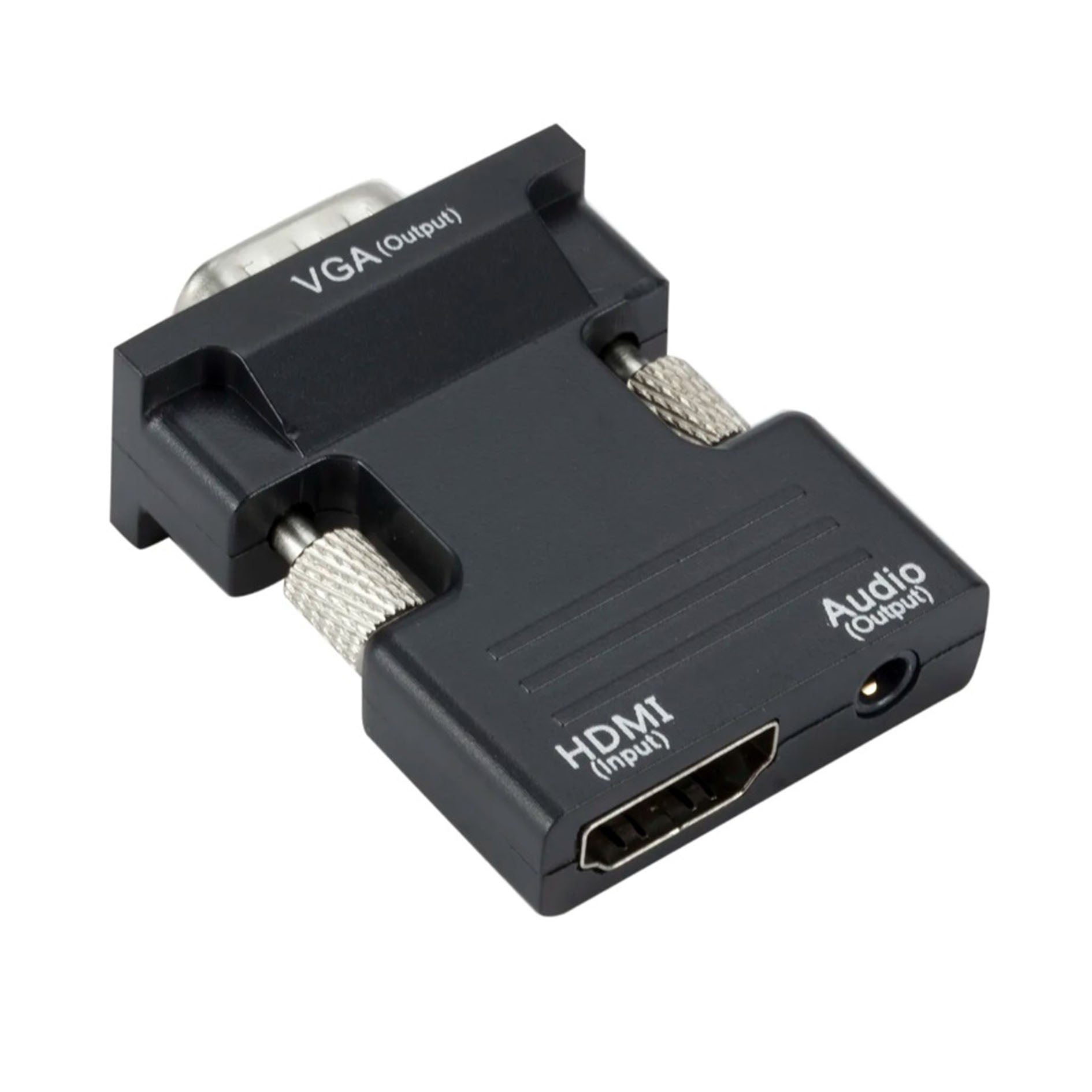 HDMI to VGA Adapter Converter - High-Speed 1080P Video Cable for Laptop, PC, Monitor, Projector - Ideal for Home Office, Classroom & Business Presentations