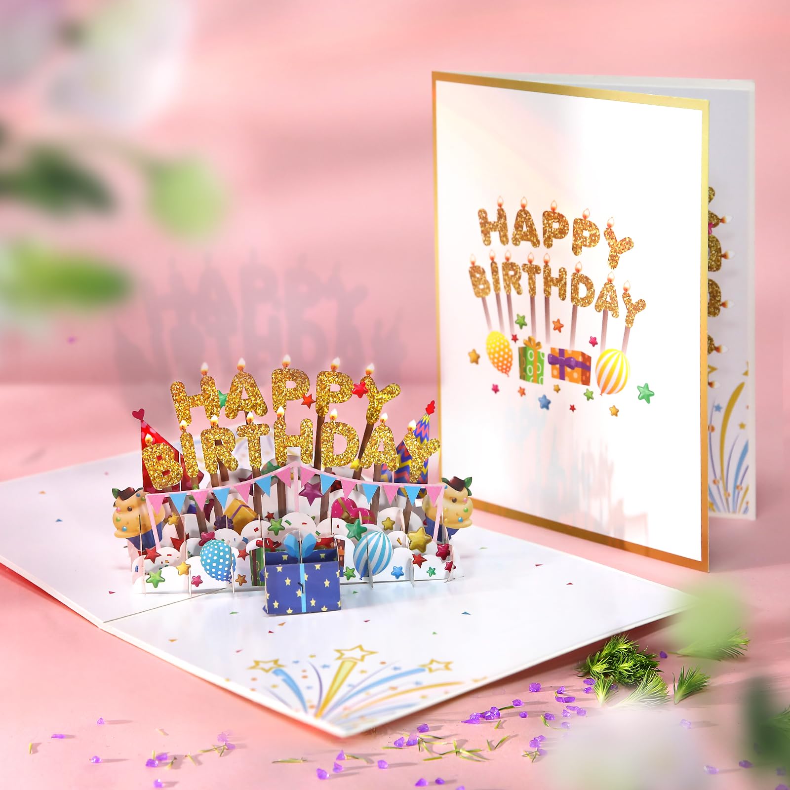 Unique Birthday Gifts for Women - Thoughtful Present for Mom, Best Friend, Sister or Daughter | Spa Gift Basket with Birthday Card | Perfect for Relaxing Bath Time & Special Occasions