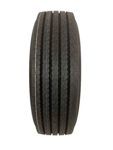New 225/70R19.5 14-Ply G Load Heavy Duty Commercial Truck Tires - All Position Radial, Deep Tread for Steer & Drive Axles (128/126M) - Ideal for Long-Haul Trucks, Delivery Fleets & Heavy Load Transport
