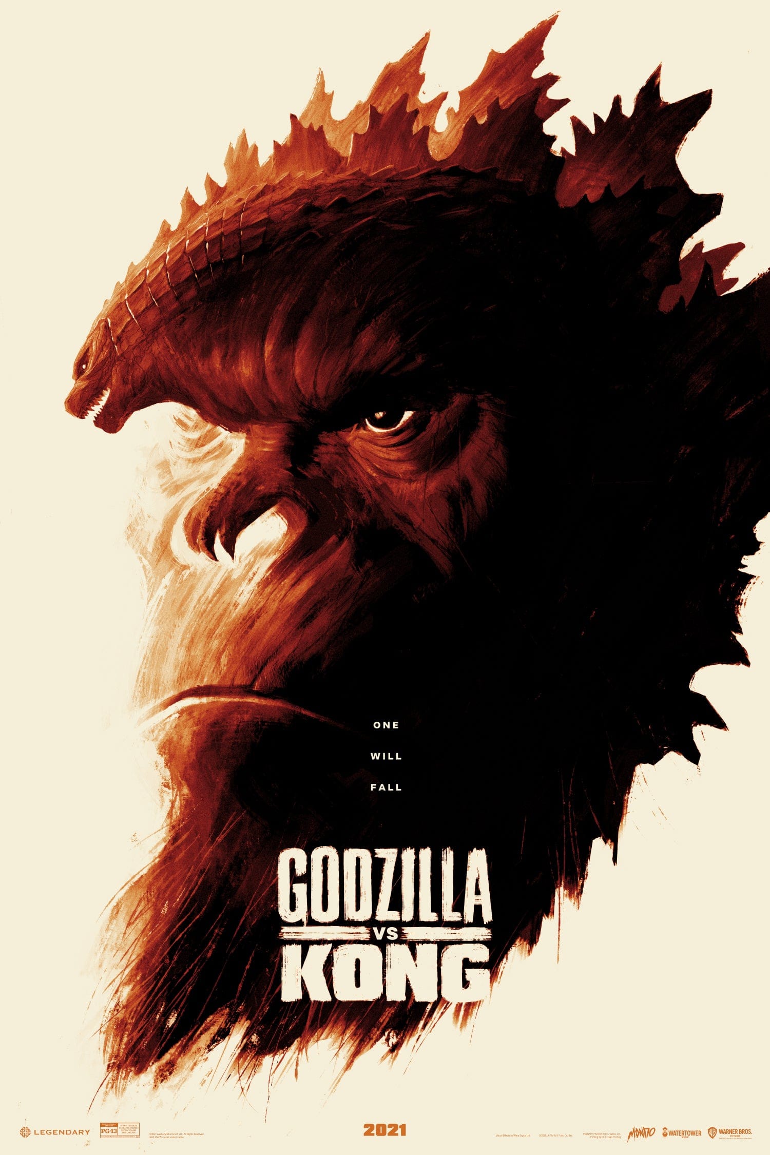 Godzilla vs Kong Movie Poster - High Quality Print for Home Theater, Bedroom & Office Decor - Perfect Gift for Fans & Collectors