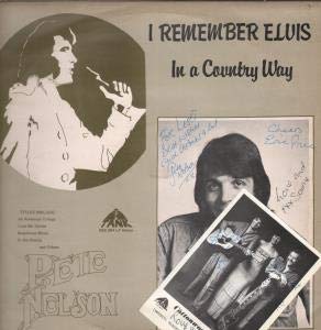 I Remember Elvis In A Country Way - Vintage Elvis Presley Country Music Album - Perfect for Elvis Fans, Country Music Lovers & Retro Collectors - Great for Home Listening, Road Trips & Music Parties