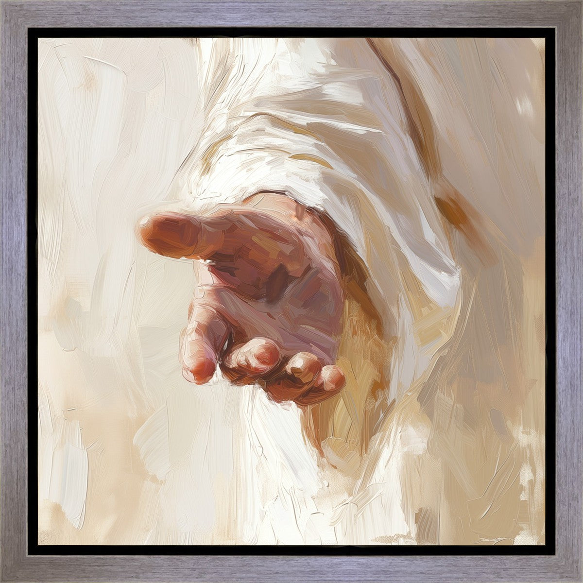 Graven on His Palm Gallery Wrap Canvas - Religious Wall Art Decor for Home, Church & Office - Inspirational Bible Verse Artwork