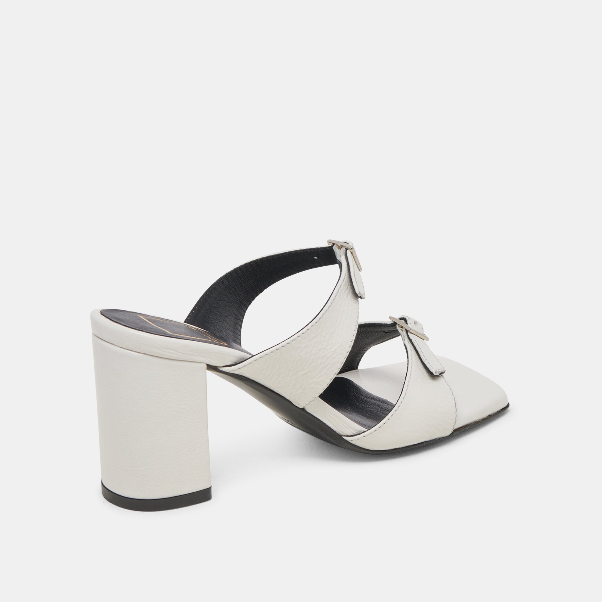 SHANE Women's Off-White Crinkle Patent Leather High Heels - Elegant Dress Pumps for Weddings, Parties & Office Wear