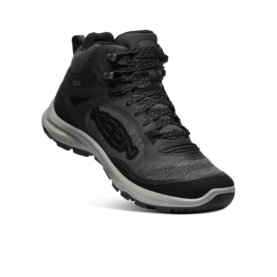 Women's Terradora Flex Waterproof Hiking Boots - Lightweight & Durable for Outdoor Adventures | Black/Steel Grey | Perfect for Trail Hiking, Camping & Mountain Climbing