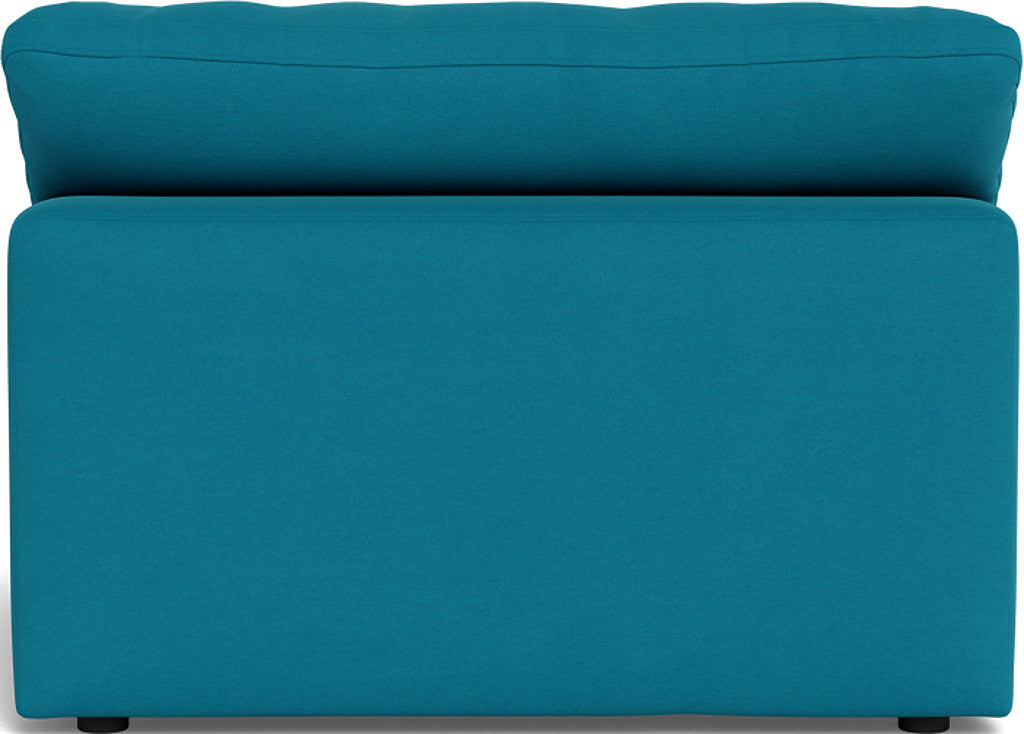 Fluffy Armless Chair - Ultra Soft Comfort for Living Room, Bedroom, or Office - Perfect for Relaxing, Reading, and Lounging
