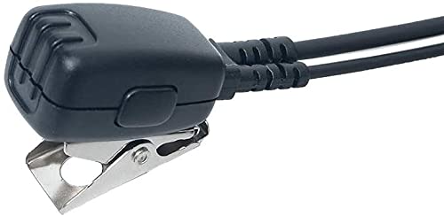 Caroo 10 Pack APX6000 Earpiece Headset with PTT Mic for Motorola XPR7550e XPR7550 XPR7350e XPR6550 Two-Way Radio - Secure Communication for Security, Construction & Event Staff