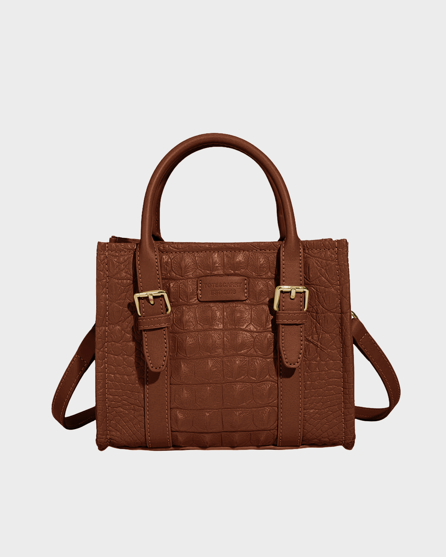 Apollo 2 Mini Tote Bag in Chocolate Brown - Stylish & Durable Crossbody Purse for Women - Perfect for Shopping, Travel & Everyday Use