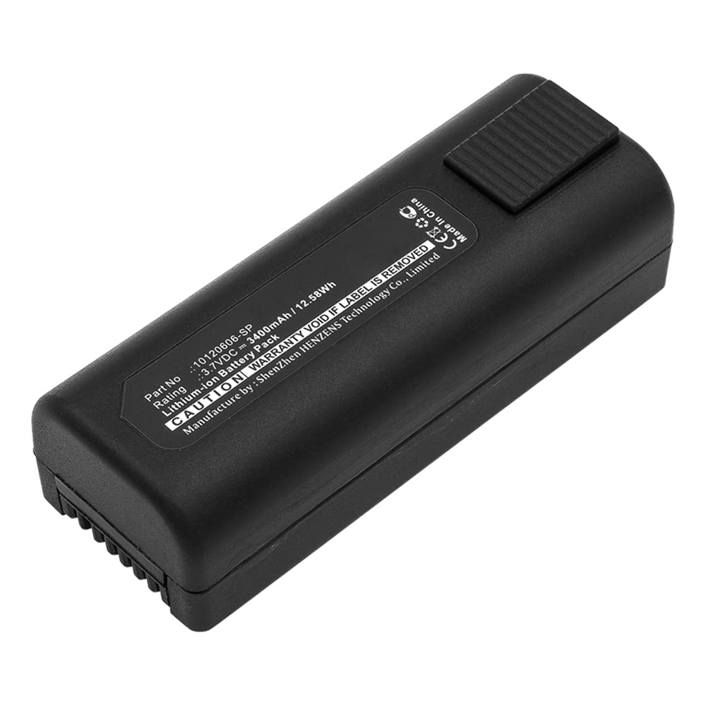 Synergy Digital 3.7V 3400mAh Li-ion Replacement Battery for 10120606-SP Thermal Camera - Perfect for Industrial Inspections, Home Energy Audits & Electrical Maintenance