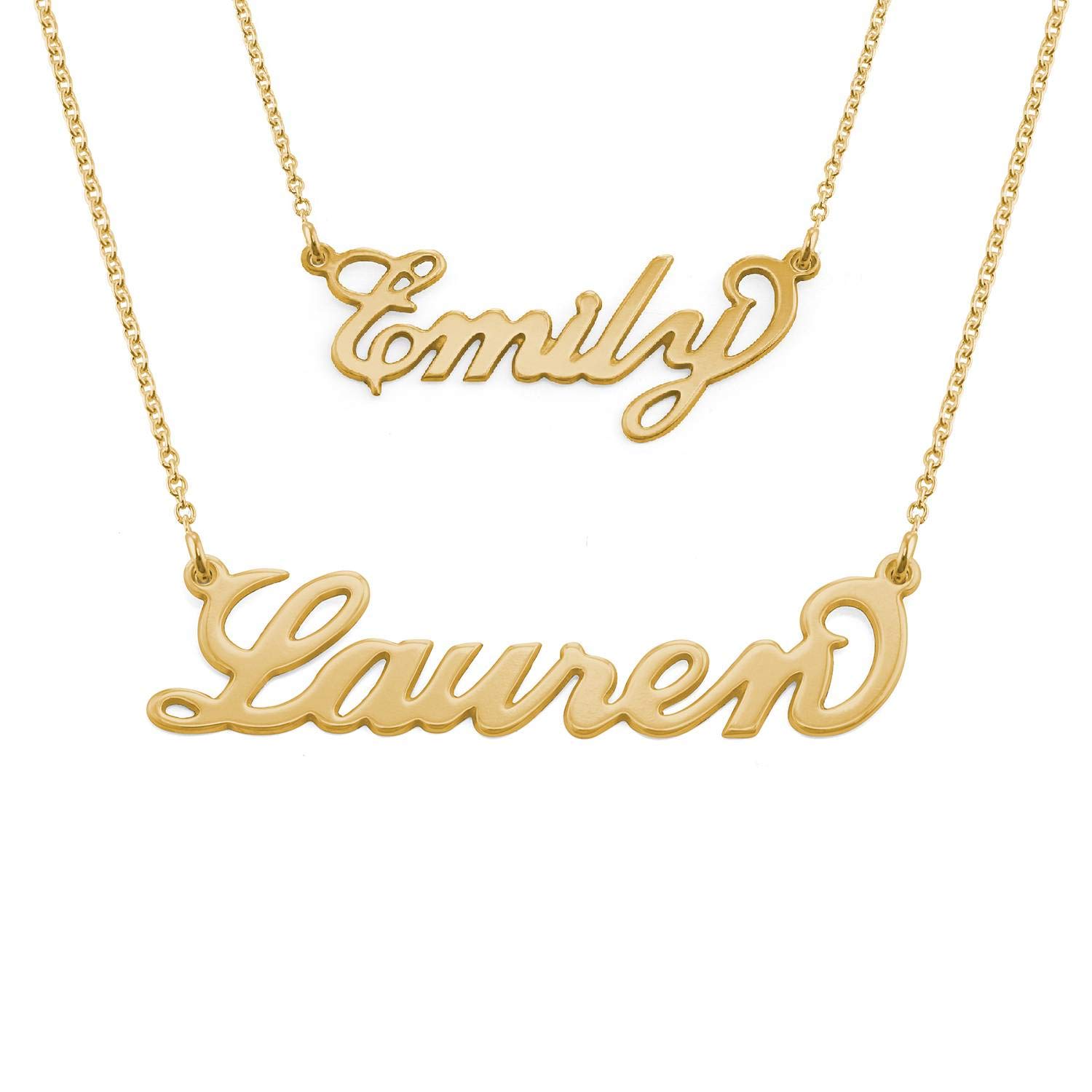 Personalized Carrie Name Necklace - Custom Engraved Gold/Silver Necklace for Women - Dainty Jewelry Gift for Her, Mom, Wife - Birthday, Christmas, Mother's Day Present - Perfect for Date Night, Anniversary, Wedding Gift
