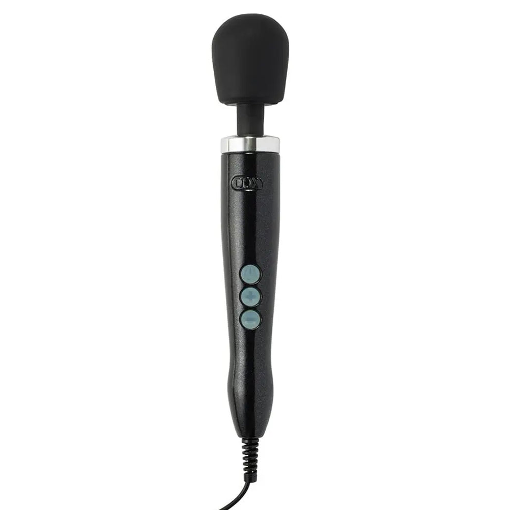 Premium Doxy Die Cast Solid Metal Plug-In Vibrating Wand Massager - Powerful Personal Massage for Relaxation & Intimate Pleasure - Perfect for Home Spa & Couples Time