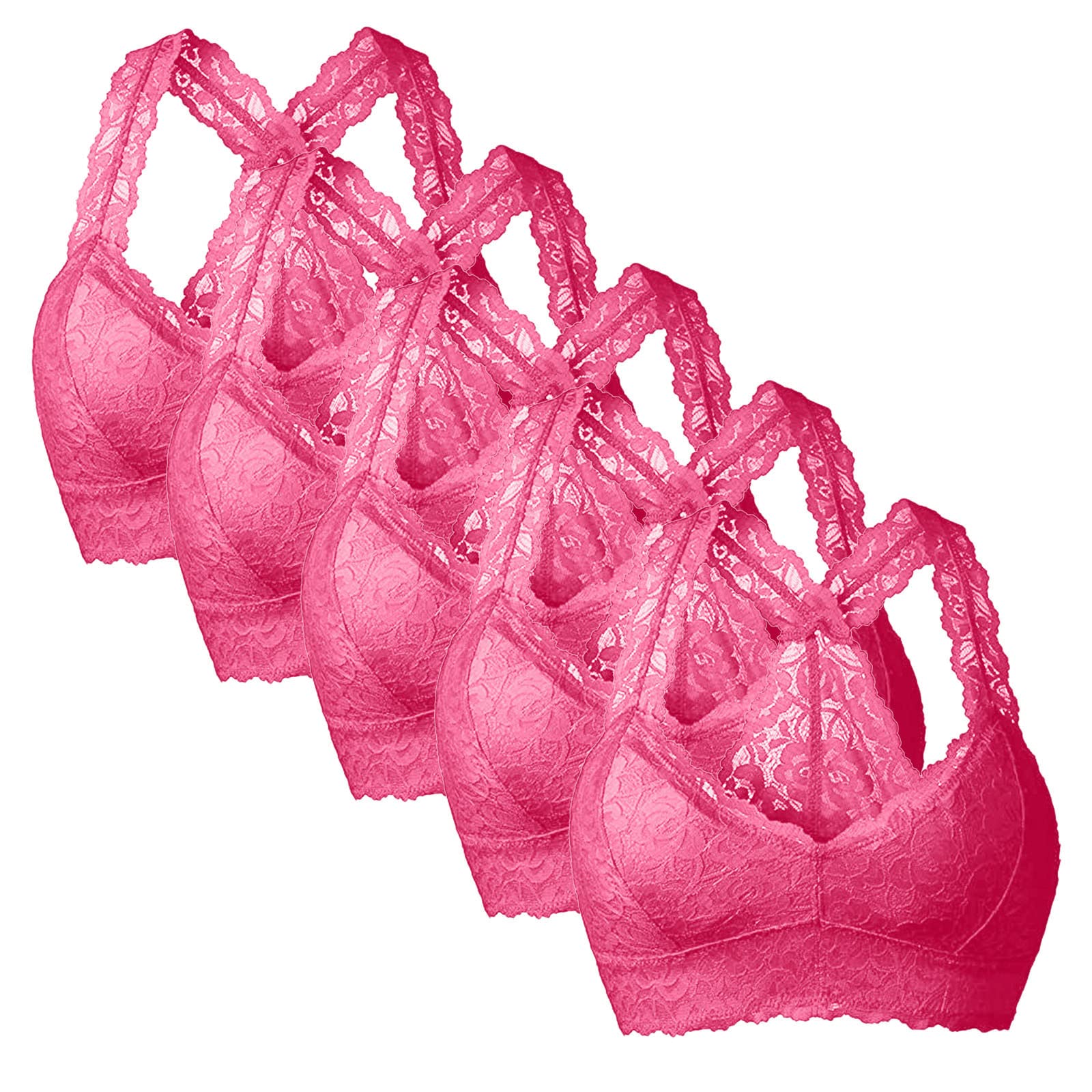 Wireless Strapless Bras for Women - Padded Seamless Sleeveless Sports Bra, Comfortable Yoga Tank Top with Built-in Support - Perfect for Gym, Running, Workout & Everyday Wear