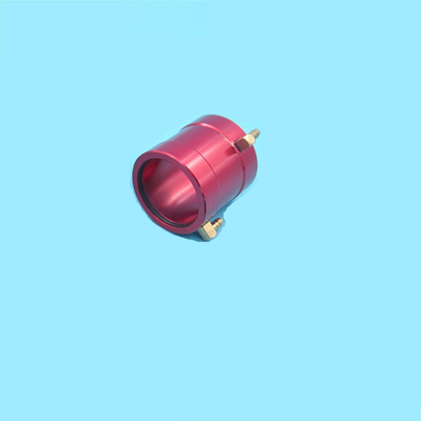 YIJIABINGRU 1pc Aluminum Alloy Motor Water Cooling Jacket B20 B28 B36 B40 Brushless Motor Cooling Ring for RC Jet Boat, RC Boat Parts, Red (B28) - Ideal for High-Performance RC Boats and Jet Boats
