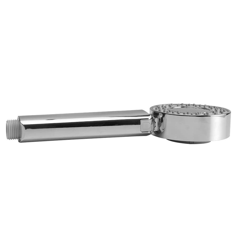High Pressure Double-Sided Shower Head - ABS Chrome Water Saving Round Booster for Bath & Handheld Shower | Perfect for Low Water Pressure Homes & Spa-Like Experience