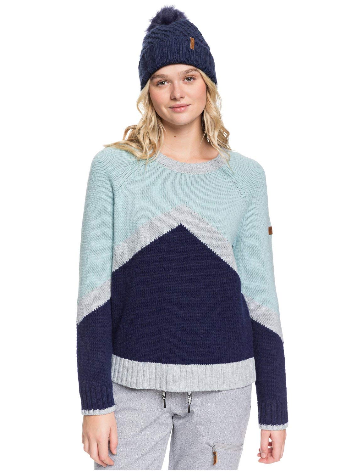 Roxy Women's Cozy Sound Sweater - Soft Fleece Pullover for Casual Wear, Winter Fashion & Outdoor Activities