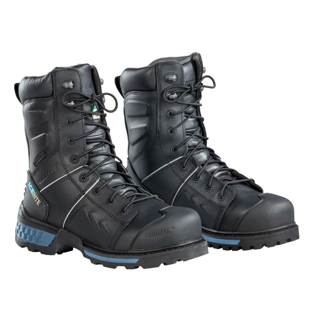 Baffin Ice Monster Men's Composite Toe Winter Work Boots MNST MP06 - Waterproof, Insulated Safety Boots for Construction, Snow Removal & Extreme Cold Weather