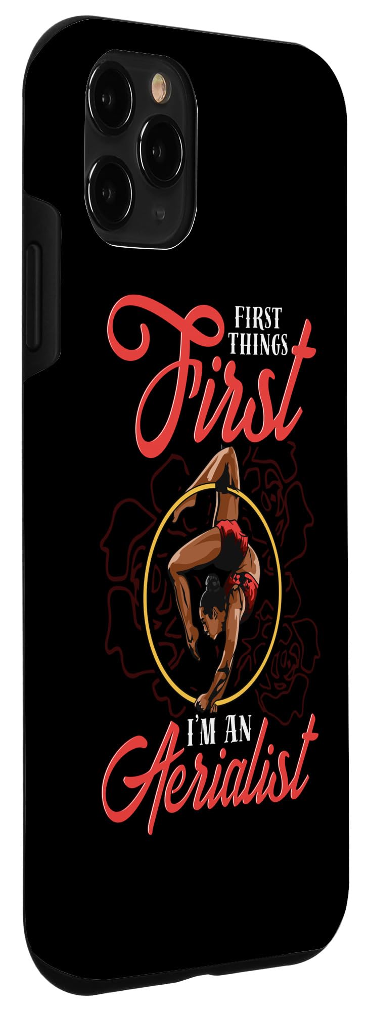 iPhone 11 Pro Case for Aerial Yoga & Trapeze Artists - Shockproof Protective Cover for Circus Performers, Dancers & Fitness Enthusiasts - Perfect for Aerial Silks, Yoga Trapeze & Circus Training