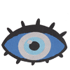 Evil Eye Patch - Protective & Stylish Eye Patch for Women & Men - Perfect for Costumes, Cosplay, and Medical Use