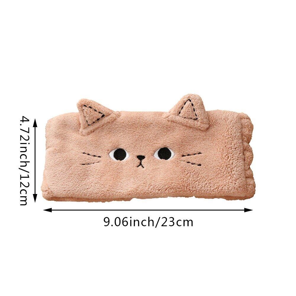 Cute Cat Ear Headband for Women - Soft & Stretchy Hair Band for Washing Face, Makeup, Skincare, Yoga & Spa - Perfect for Beauty Routine, Self Care & Relaxation