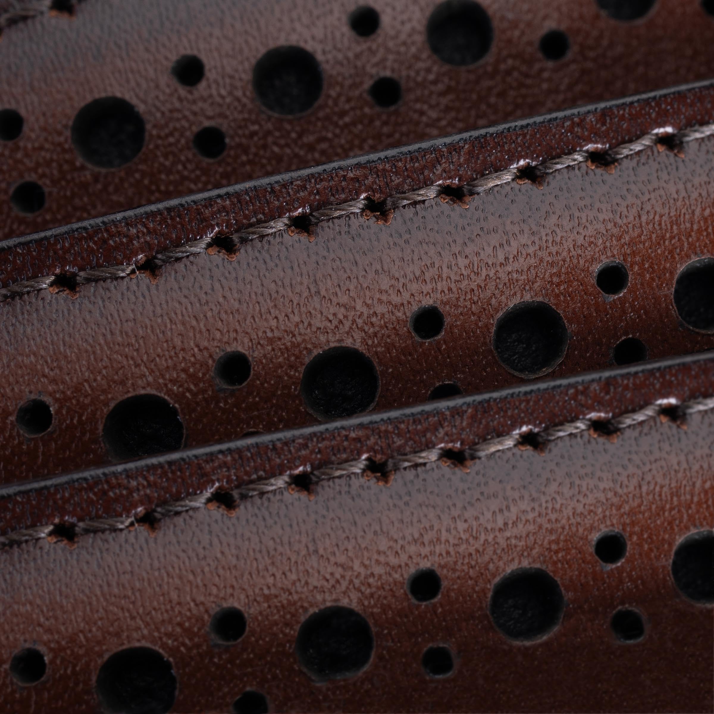 Allen Edmonds Men's Manistee Leather Dress Belt - Premium Genuine Leather Business Casual Belt for Office & Formal Wear