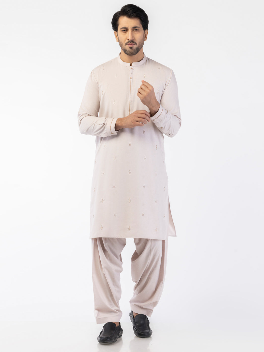 Premium Blended Tea Set with Pink Shalwar Kameez Outfit - Perfect for Pakistani Weddings, Festivals & Special Occasions