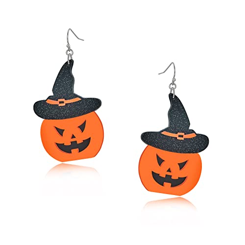 Orange pumpkin dangle