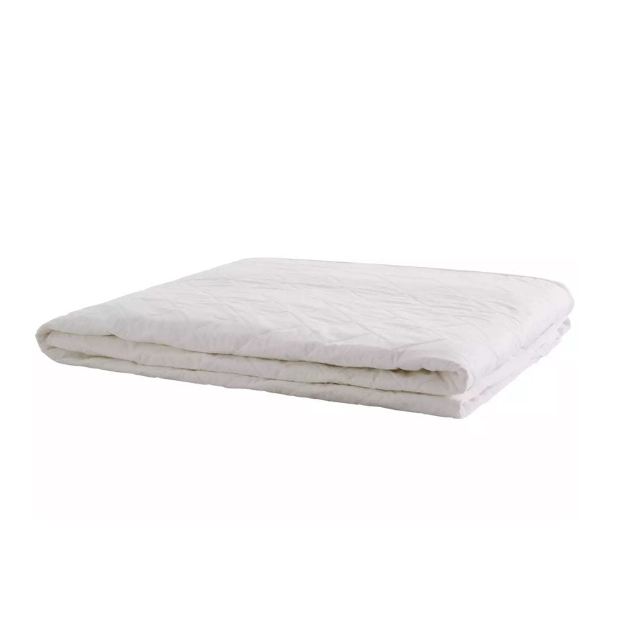 Dunlopillo Supima Comfort Waterproof Fitted Mattress Protector - Single Size, Hypoallergenic & Breathable for Allergy Relief - Perfect for Kids' Beds, Guest Rooms & Allergy Sufferers
