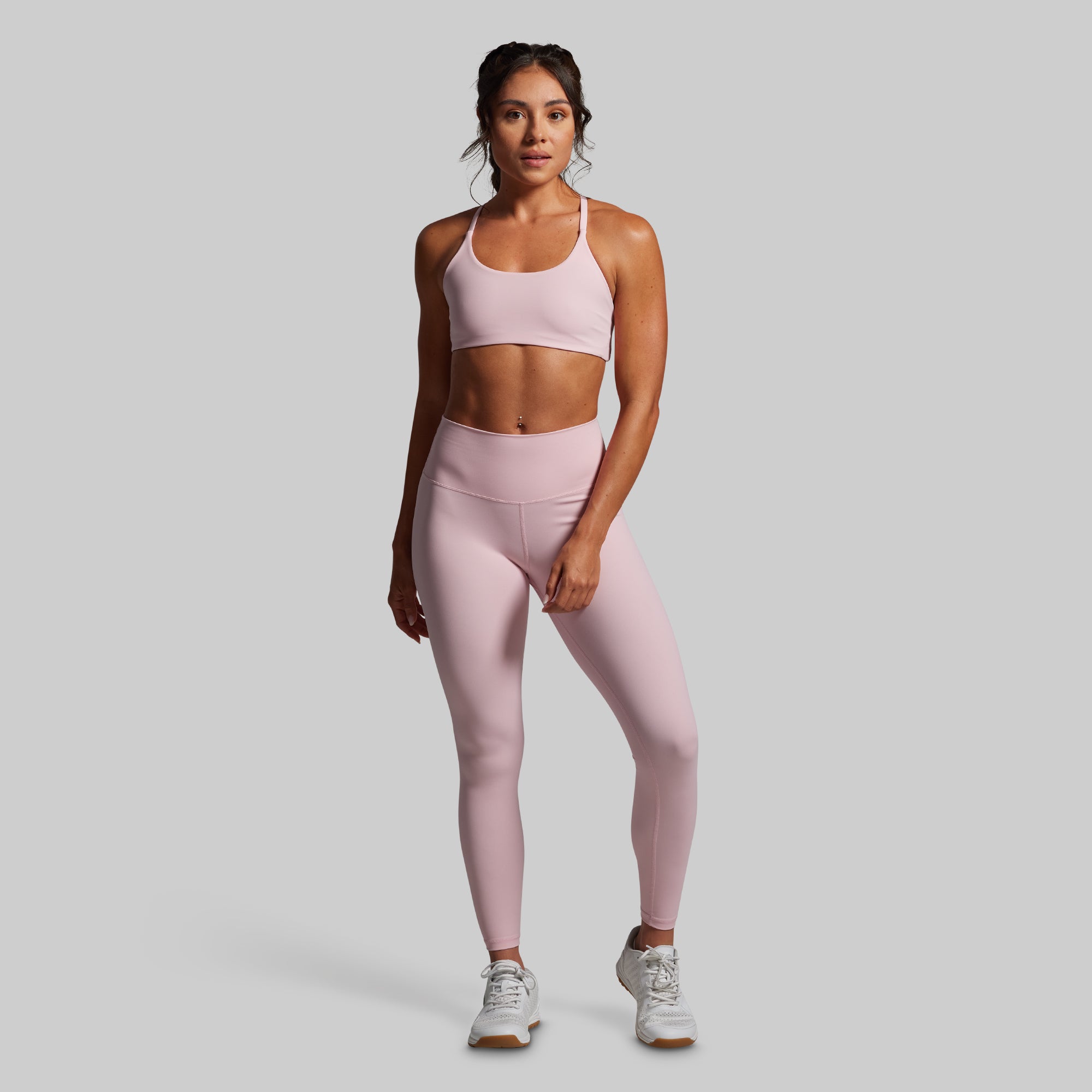 Synergy High-Waist Yoga Legging Set (Parfait) - Perfect for Yoga, Pilates & Gym Workouts