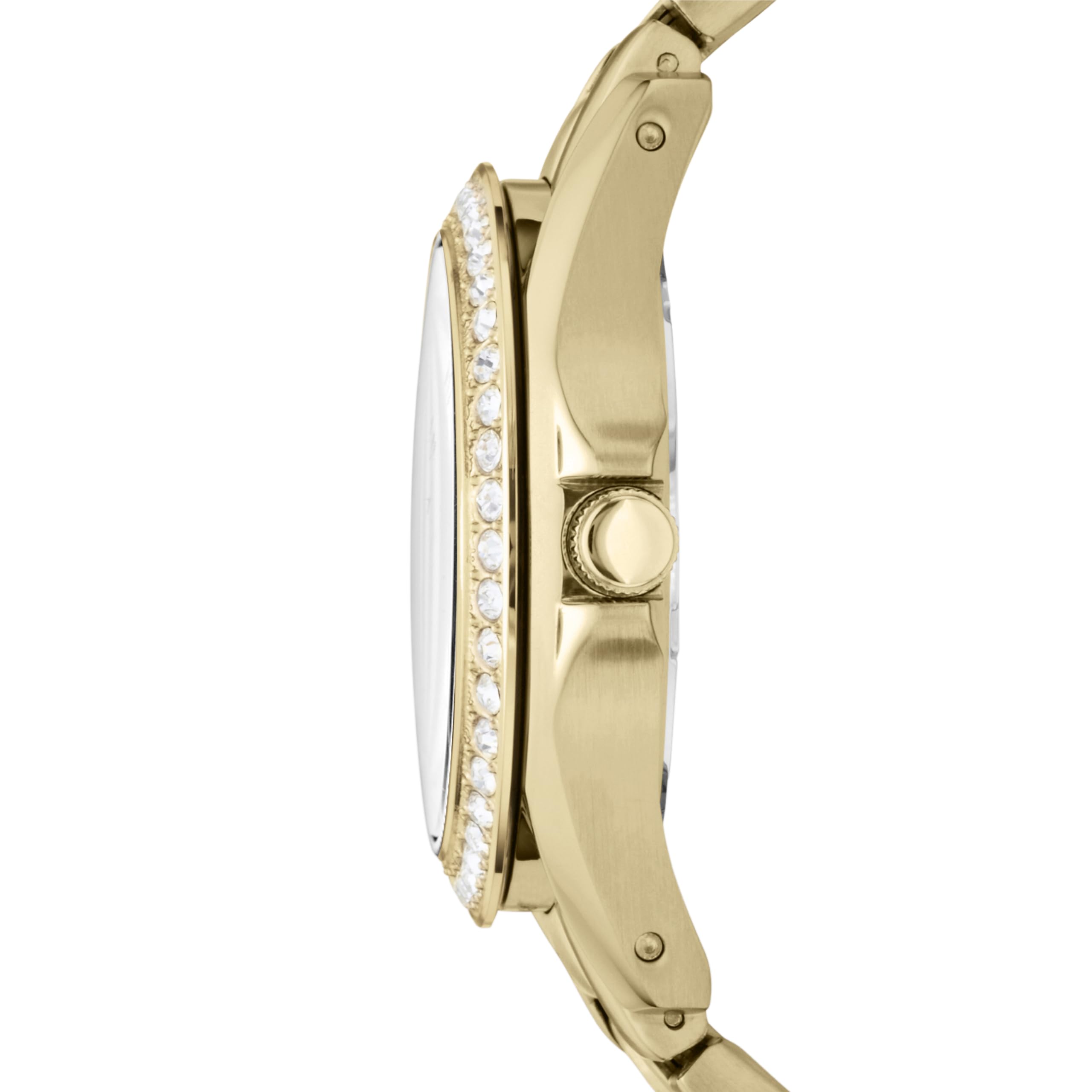Fossil Women's Riley Quartz Stainless Steel Watch - Multifunction Chronograph, Date Display, Water Resistant - Perfect for Work, Casual Wear & Special Occasions